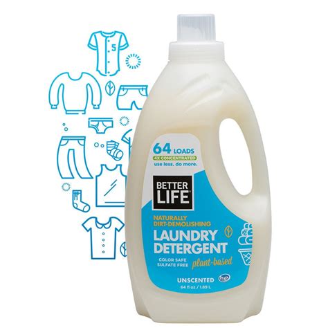 Natural detergents for laundry