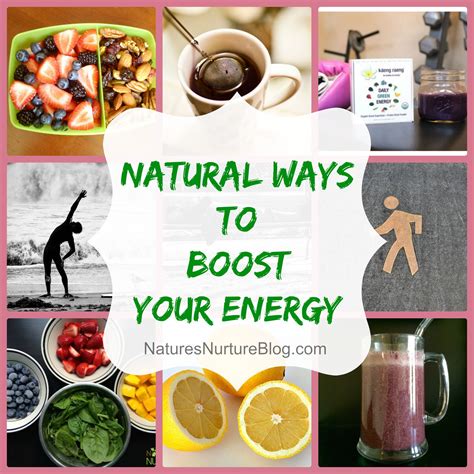 Natural Energy Boosters