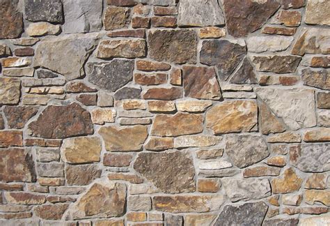 Natural stone veneer example