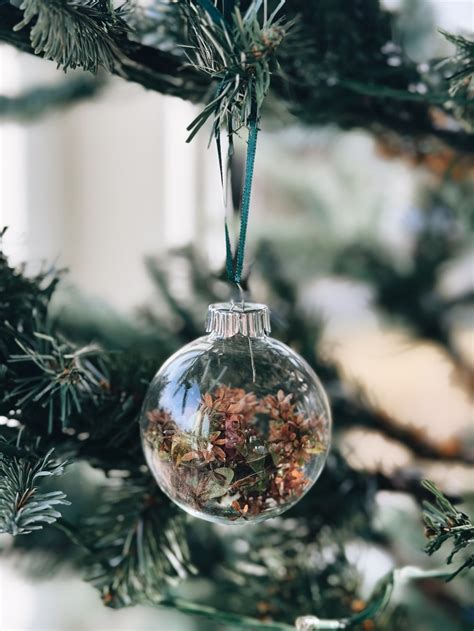 Nature-Inspired Christmas Ornaments