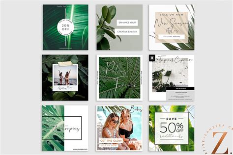 Nature-Inspired Instagram Story Background Template