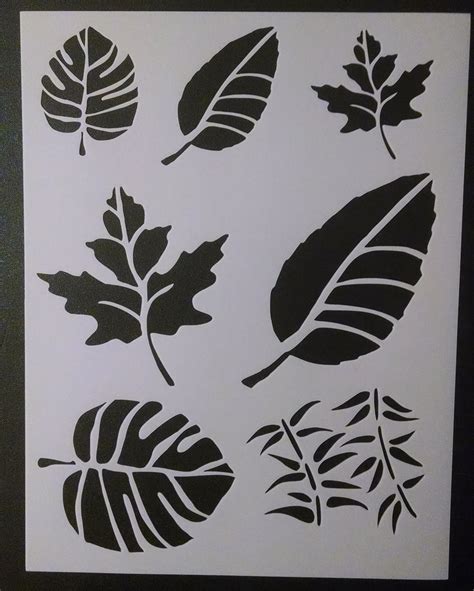 Nature-Inspired Leaf Stencil