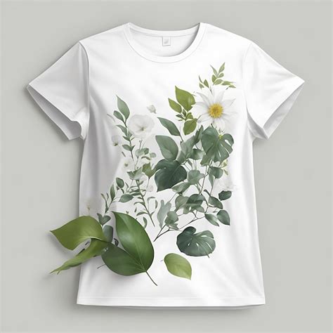 Nature-Inspired T-Shirt Template