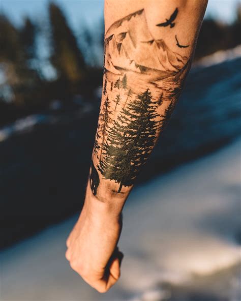 Nature sleeve tattoo meanings and symbolism