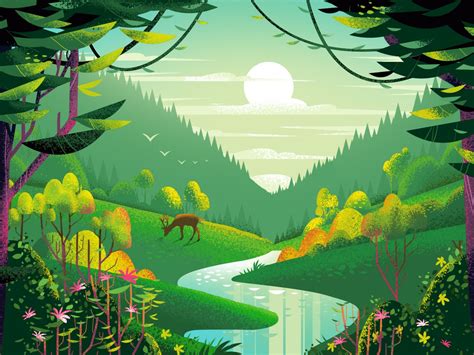 Nature Themed Illustrations