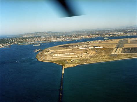 Aircraft taking off from Naval Air Station North Island