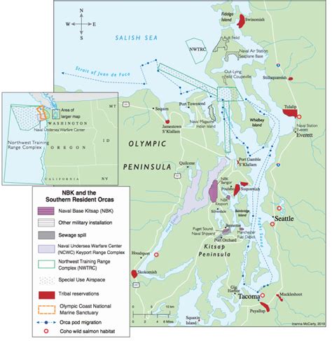 Naval Base Kitsap Base Map