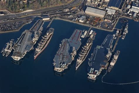 Naval base shipyard