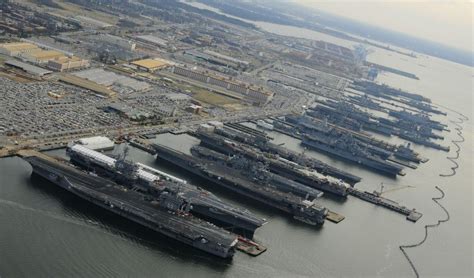 Aircraft at Naval Station Norfolk