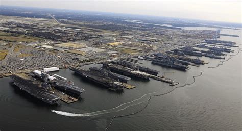 Aircraft at Naval Station Norfolk