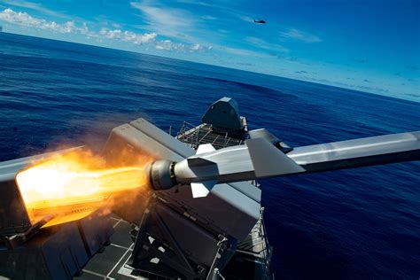 Naval Strike Missile on a ship