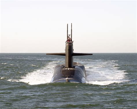 US Navy submarines at Naval Submarine Base Kings Bay