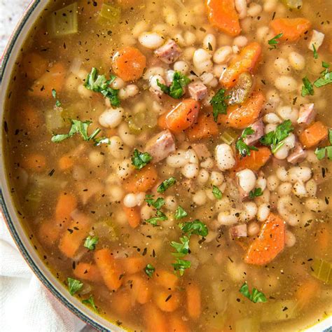 Navy Bean and Ham Soup