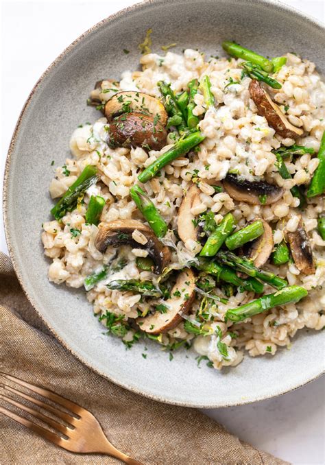 Navy Bean and Mushroom Risotto