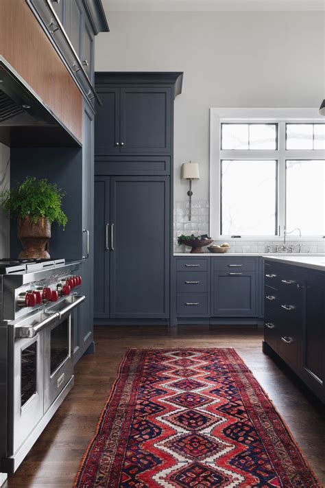 Navy Blue Kitchen Cabinets Hardware Options