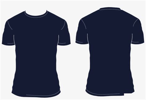 Navy Blue T Shirt Template Ideas