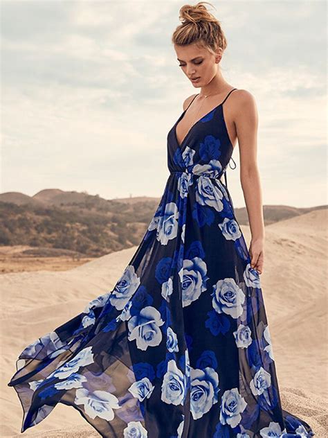 Navy Blue Wedding Guest Dress for Beach Wedding