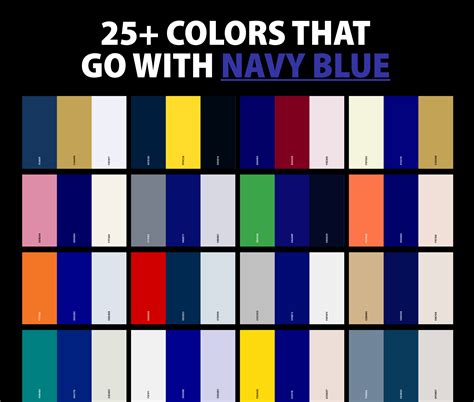 Navy Colors Gallery