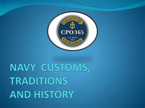 Navy customs and courtesies in action