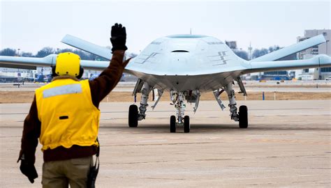 X-47B on a carrier deck