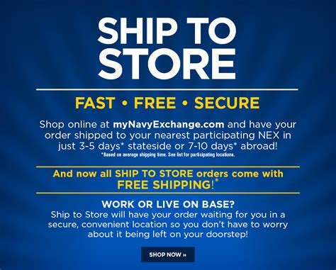 Navy Exchange online shopping