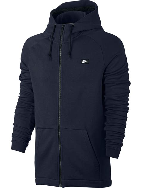 Navy hoodie modern