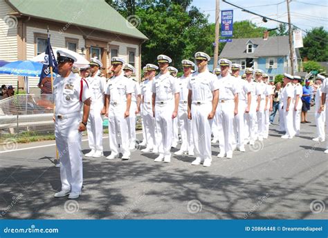 Officer Candidates Marching In