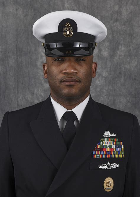 Navy Officer in Uniform