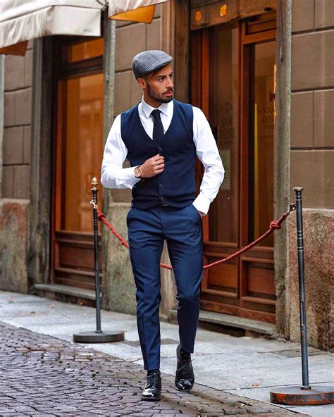 Navy pants for different occasions