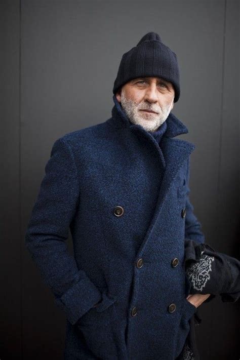 Navy Pea Coat with Hat