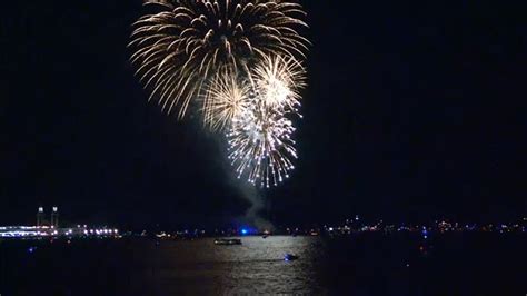 Navy Pier fireworks Lake Michigan