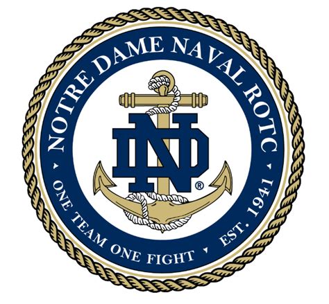 Image of University of Notre Dame Navy ROTC students