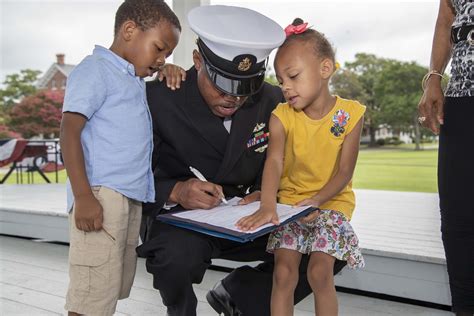 Navy Sailor Family