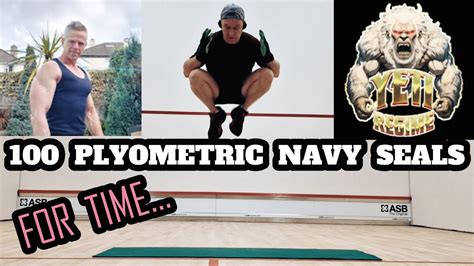 Navy SEAL plyometric training