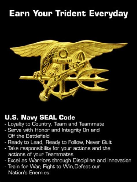 Navy SEALs Motto