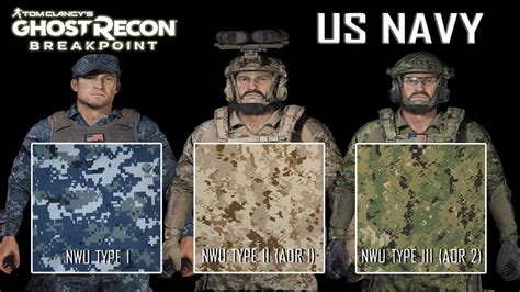 Navy SEALs uniform patterns