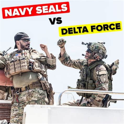 Navy SEALs vs Delta Force