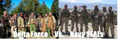 Navy SEALs and Delta Force Training