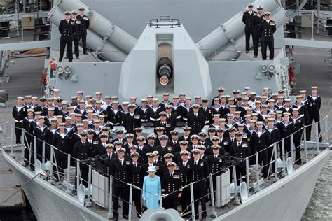 Highly trained crews of navy ships