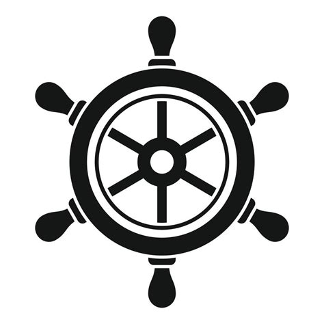 Navy ship wheel symbol