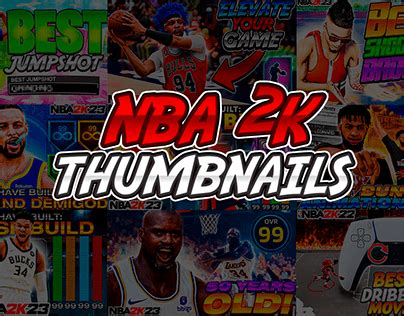 NBA 2K Split-Screen Thumbnail Template