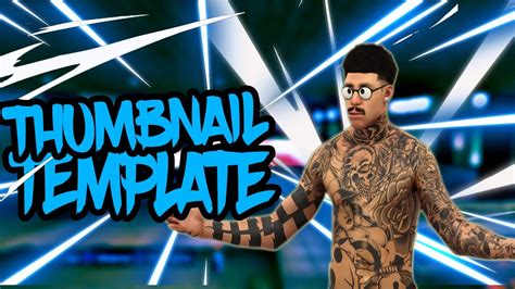 NBA 2K Thumbnail Template Free