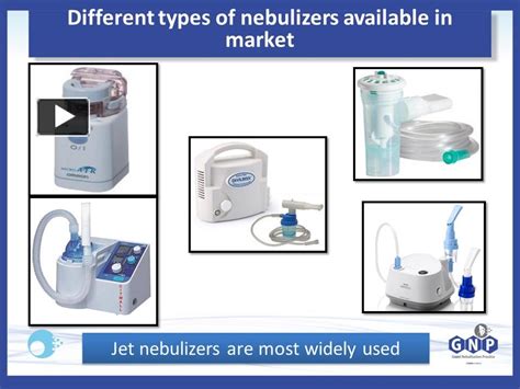 Different types of nebulizers for pneumonia treatment