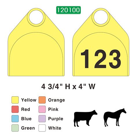 Neck Tags for Cows