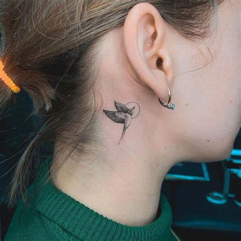 Neck tattoo ideas for women