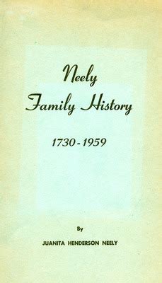 Neely Family History