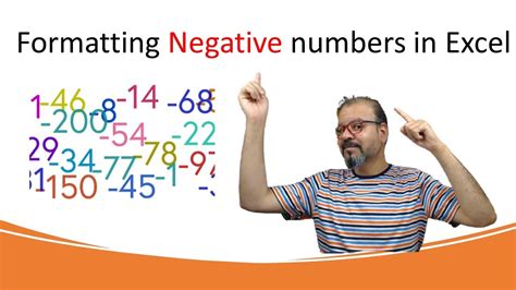 Negative Number Formats in Excel