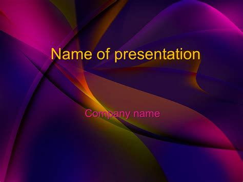 Neon Dreams PowerPoint Template