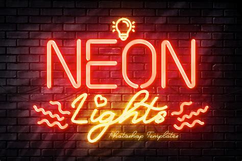 Neon Light Effects Template