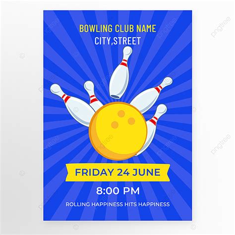 Neon Invitation Template for Sports Event